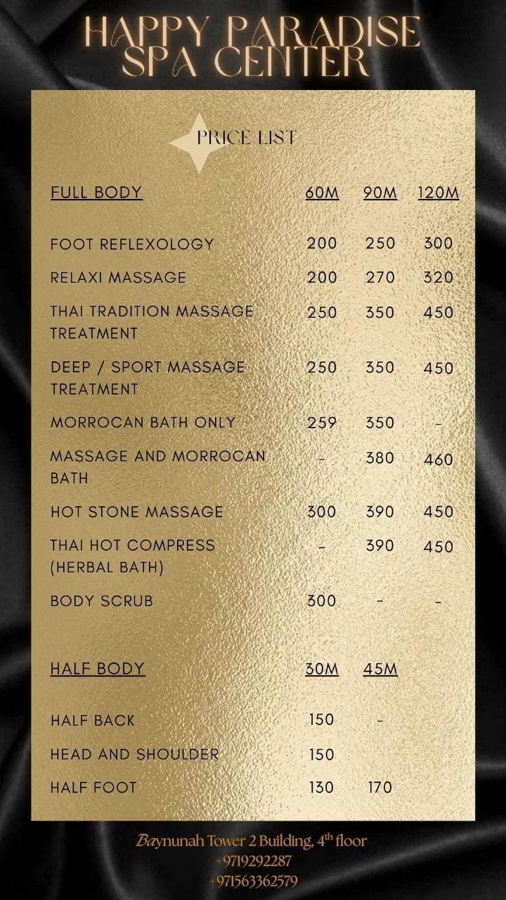  massage in Abudhabi